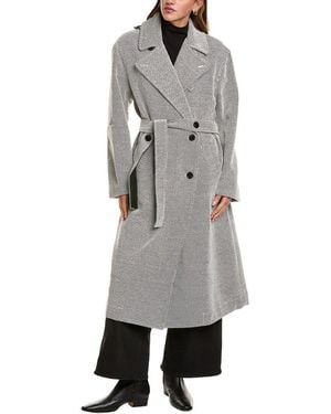 Proenza Schouler Ronan Wool-Blend Coat - Gray