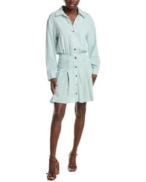 Maje Woven Dress - Blue
