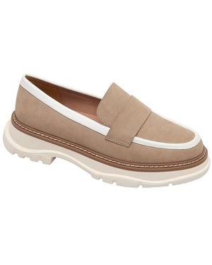 Linea Paolo Minka Leather Loafer - Brown