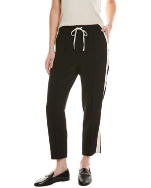Reiss Orla Side Stripe Pant - Black