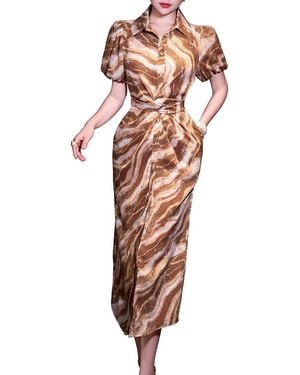 BRC By BURRYCO Shirtdress - Brown