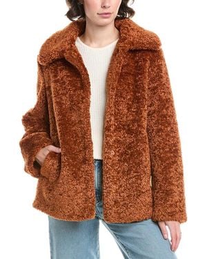 Sam Edelman Butter Teddy Jacket - Brown