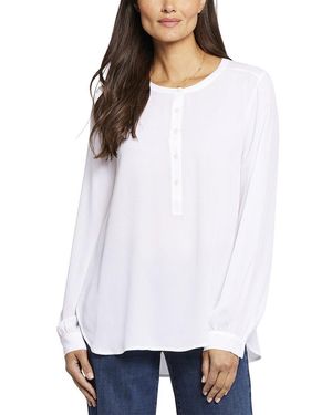 NYDJ Simone Blouse - White