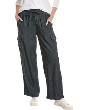 Eileen Fisher Flare Cargo Pant - Grey