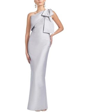 Sachin & Babi Bonnie Gown - White