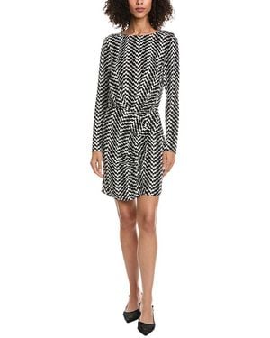 The Kooples Zigzag Mini Dress - Black