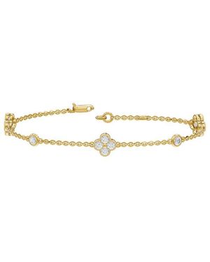 Lab Grown Diamonds 14K 1.43 Ct. Tw. Lab-Grown Diamond Bracelet - White