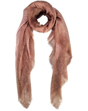 Blue Pacific Lush Dip Cashmere Scarf - Pink