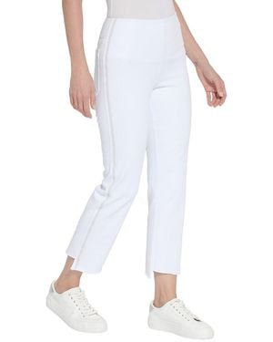 Lyssé New York Kenny Ankle Baby Bootcut Jean - White