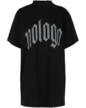 Balenciaga Oversized No Logo T-Shirt - Black