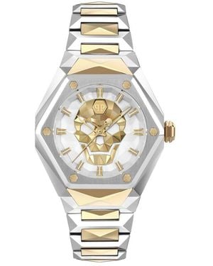 Philipp Plein The $Kull Spikes Watch - Metallic