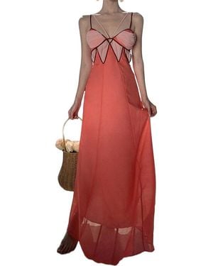 LEON GORI Midi Dress - Red