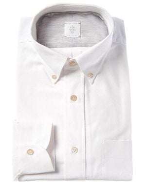 Eleventy Button-Down Shirt - White