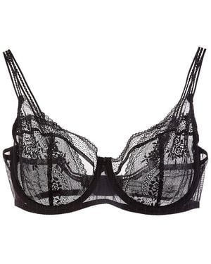 Passionata Maddie Lace Demi Bra - Black