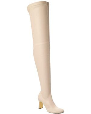 Stella McCartney Ivy Stretch Thigh-High Boot - White
