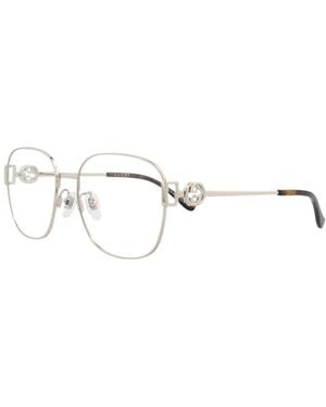Gucci 57Mm Optical Frames - Metallic