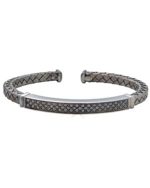 Diana M. Jewels Fine Jewellery 18K 1.12 Ct. Tw. Diamond Cuff Bracelet - White