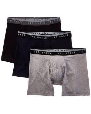 Ted Baker 3Pk Boxer Brief - Black