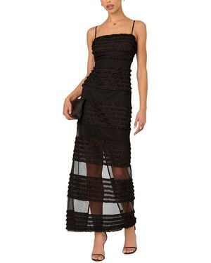 Adrianna Papell Column Dress - Black
