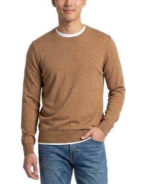 NAADAM Wool & Cashmere-Blend Crewneck Jumper - Blue