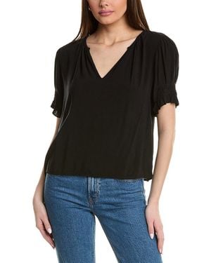 Velvet By Graham & Spencer Calissa Blouse - Black