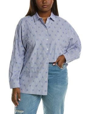 Marina Rinaldi Fabriano Shirt - Blue