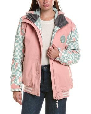 Roxy Cheer Up Jacket - Red