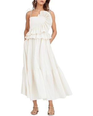 Tanya Taylor Amy Dress - White