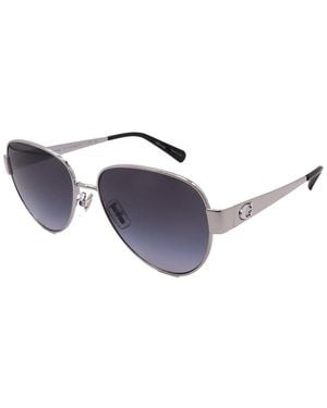 COACH Hc7186 57Mm Sunglasses - Blue