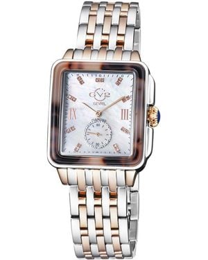 Gv2 Bari Tortoise Watch - Metallic