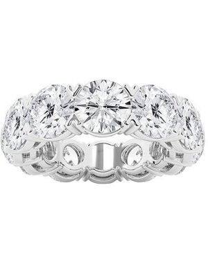 Lab Grown Diamonds Platinum 12.00 Ct. Tw. Lab Grown Diamond Eternity Ring - White