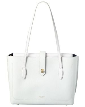 Kate Spade Essential Large Leather Work Tote - White