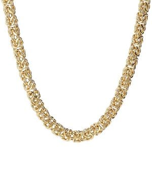 Etrusca Gioielli 18K Plated Necklace - Metallic