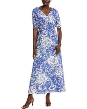 Ellen Tracy Maxi Dress - Blue