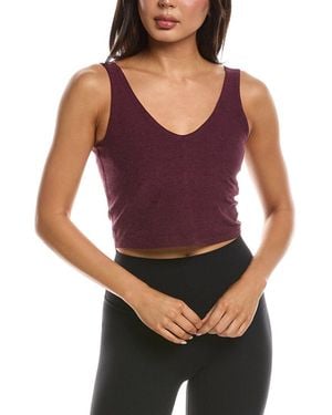 Beyond Yoga Spacedye Good Day Cropped Tank - Purple