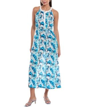 Ro's Garden Teodolina Maxi Dress - Blue