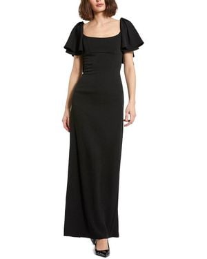 Mac Duggal Crepe Gown - Black