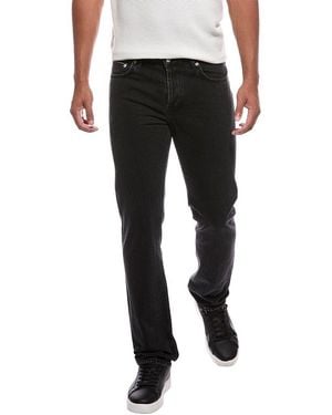 Officine Generale Slim Fit Japanese Denim Jean - Black