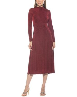 Alexia Admor Marla Midi Dress - Red