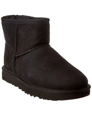 UGG Classic Mini Ii Water Resistant Suede Boot - Black
