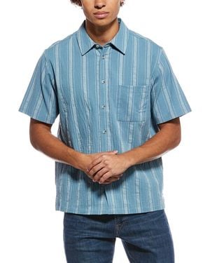 Sovereign Code Stripe Shirt - Blue