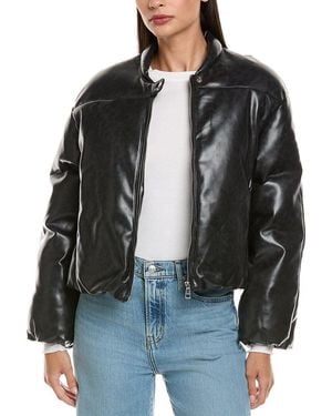 Apparis Gigi Padded Bomber - Black
