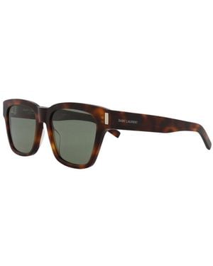 Saint Laurent 61Mm Sunglasses - Brown