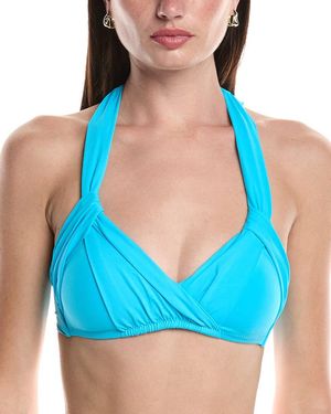 Becca Garden Of Eden Halter Top - Blue