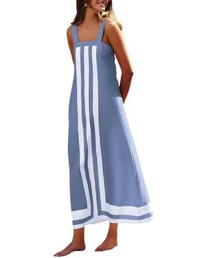 CAMILA BLANCO Maxi Dress - Blue