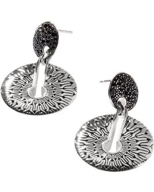 John Hardy Treated Sapphire & Spinel Essentials Earrings - Metallic
