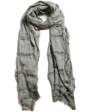 Blue Pacific Italian Scarf - Gray