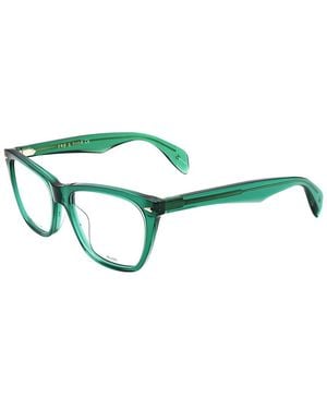 Rag & Bone Rnb3013 53Mm Optical Frames - Green
