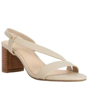 Dune Jestered Leather Sandal - Natural