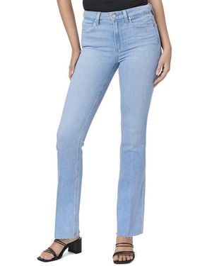 PAIGE Manhattan High Rise Cote D Azur Jean - Blue